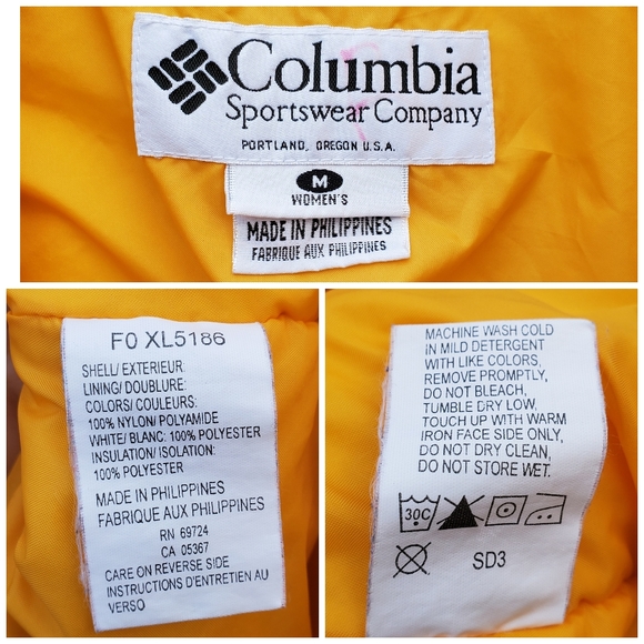 Columbia Nylon Insulated Cold Weather Jacket - Picture 8 of 8